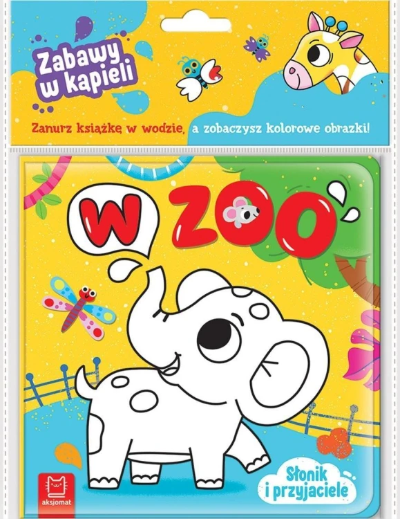 Słonik i przyjaciele. W zoo. Zabawy w kąpieli