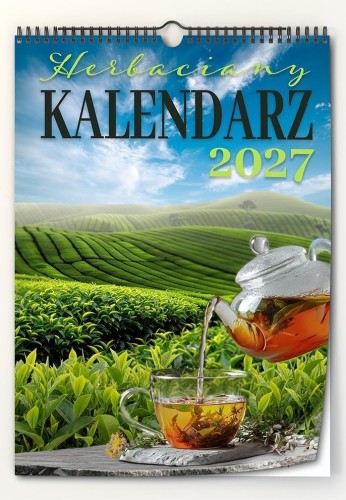 Kalendarz 2027 ścienny Mega tea