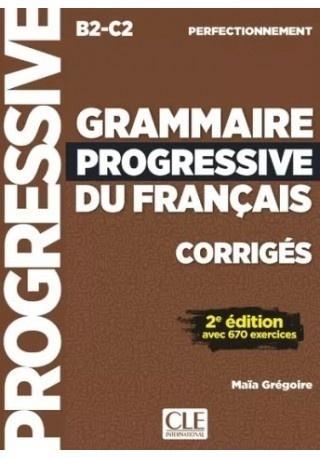 Grammaire progressive du Francais klucz B2-C2