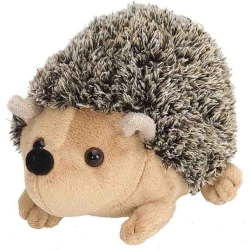 Jeżyk maskotka brązowy 17,5cm, Leantoys