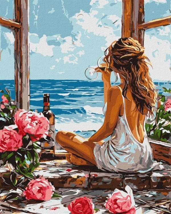 Malowanie po numerach - Poranek marzeń 40x50cm