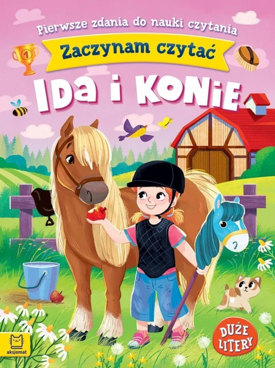 Zaczynam czytać. Duże litery. Pierwsze zdania do..