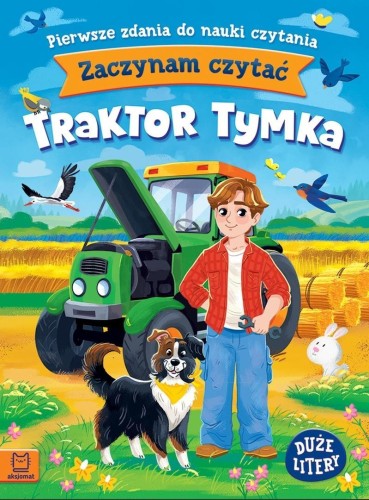Zaczynam czytać. Duże litery. Pierwsze zdania do..