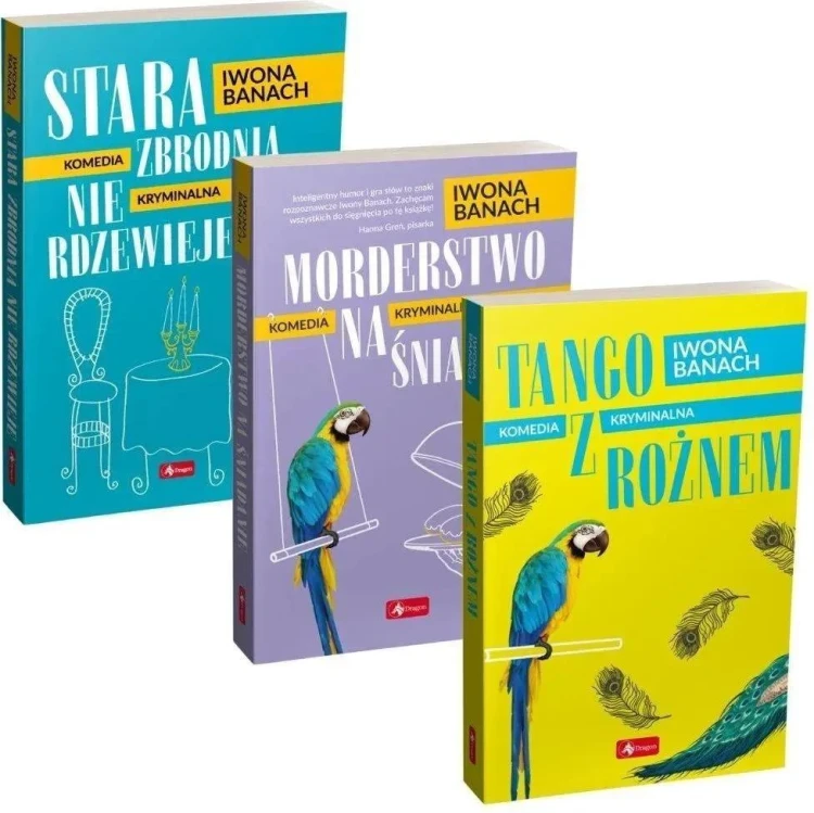 Pakiet: Seria z papugą T.1-3, Iwona Banach