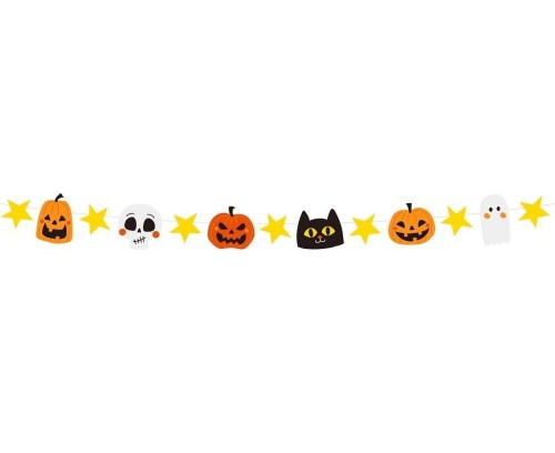 Girlanda papierowa Halloween 250cm