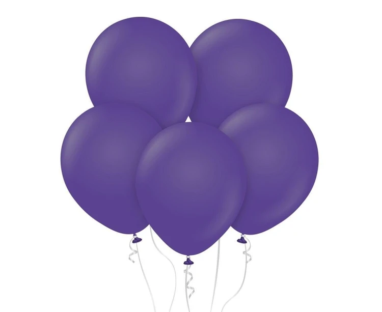 Balony Kalisan fioletowe 46cm 25szt