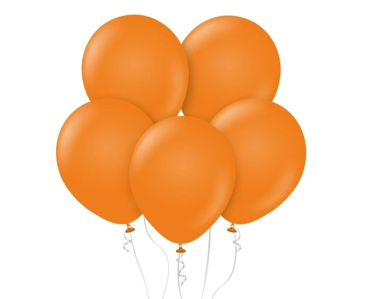 Balony Kalisan pomarańczowe 46cm 25szt