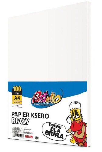 Papier ksero A4 80g 100 arkuszy biały
