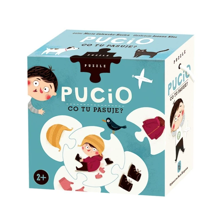 Pucio. Puzzle: Co tu pasuje?, Nasza Księgarnia