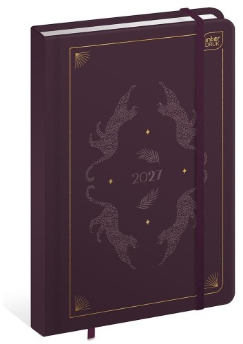 Kalendarz 2027 B6/192 Metallic Satin