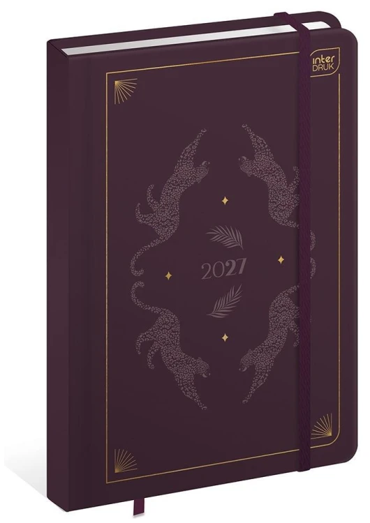 Kalendarz 2027 B6/192 Metallic Satin