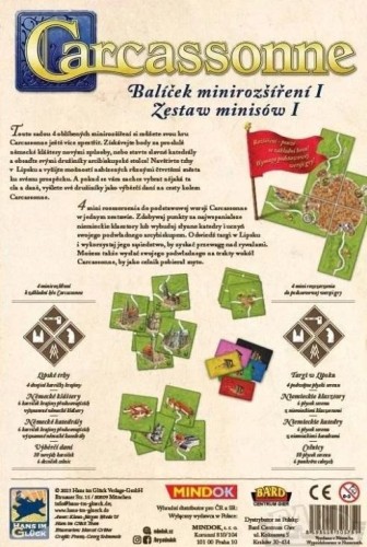 Carcassonne - Zestaw rozszerzeń, Bard Centrum Gier
