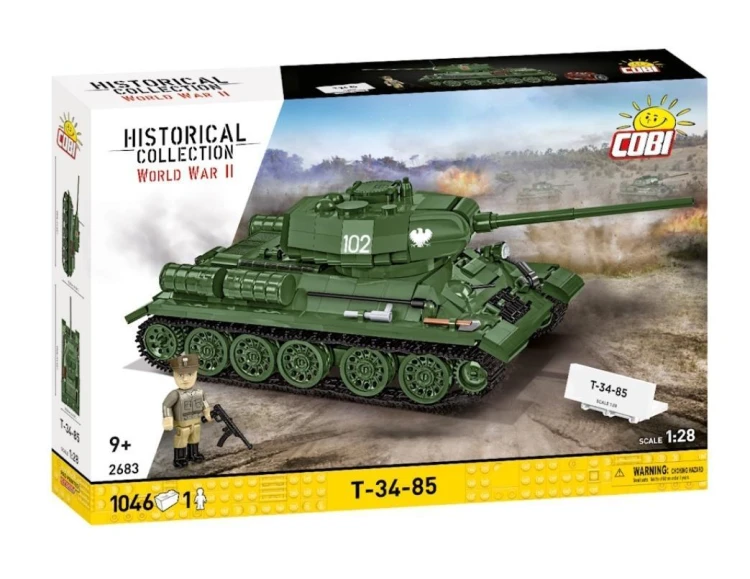 T34-85 2in1 - PL and ZSRR, Cobi