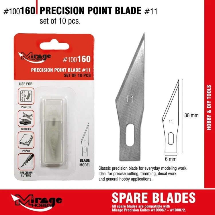 Ostrza Precision Point Blade 10szt