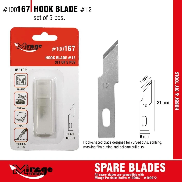 Ostrza Hook Blade 5szt