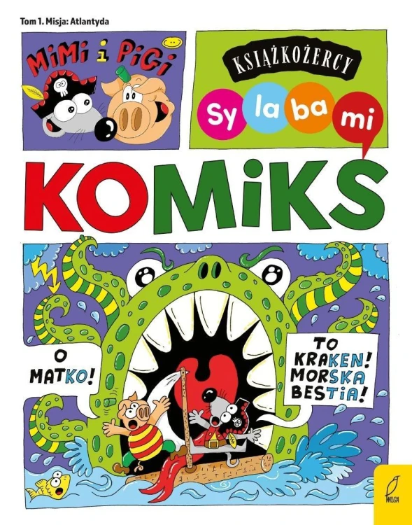 Książkożercy. Sylabami. Komiks. Mimi i Pigi
