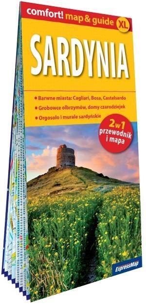 Sardynia laminowany map&guide 2w1