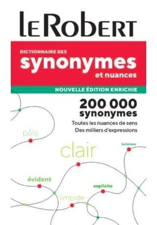 Dictionnaire synonymes et nuances poche