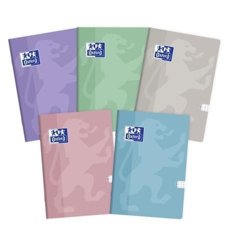 Zeszyt A5/60K linia Touch Pastel (5szt), Oxford