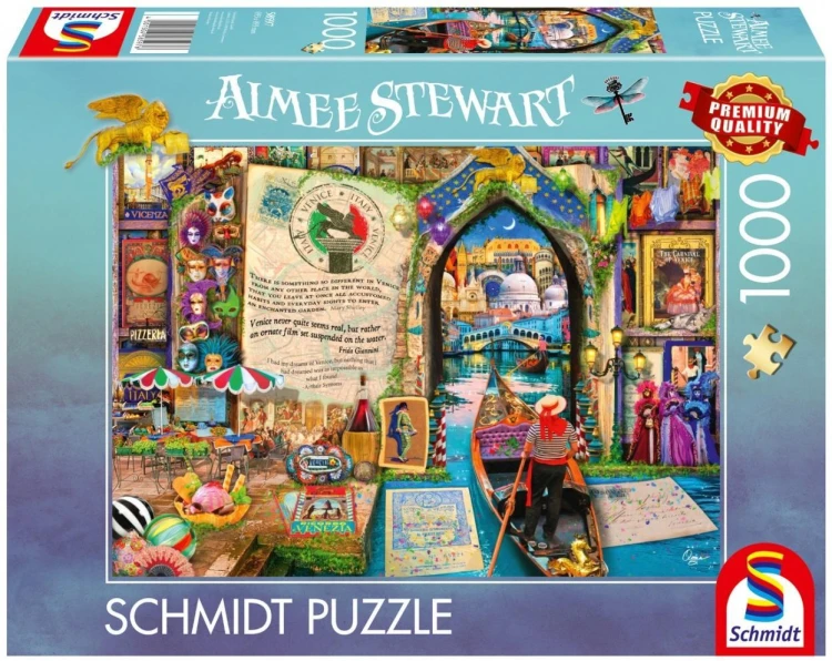 Puzzle PQ 1000 Wspomnienia z Wenecji / Włochy