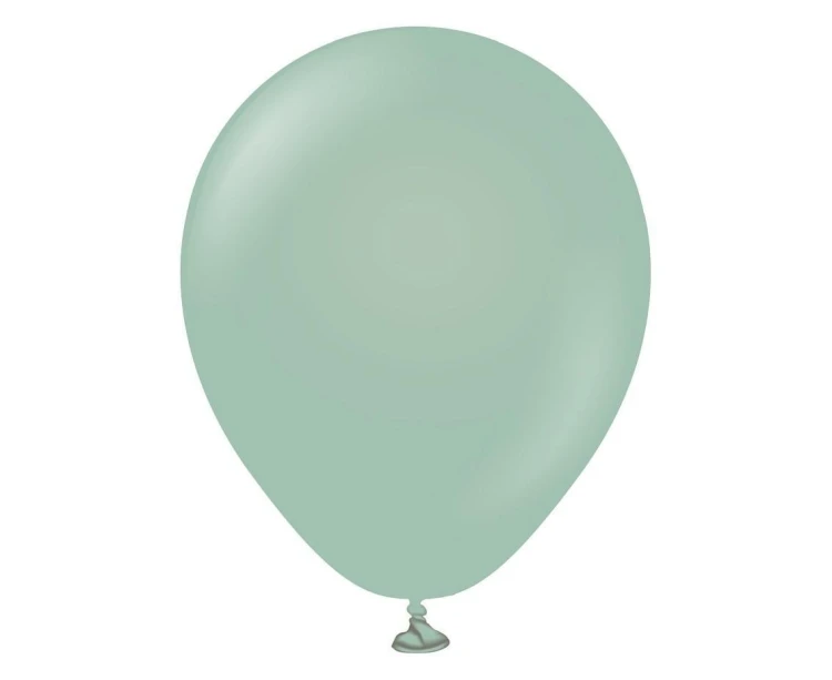 Balony retro zimowe zielone 13cm 100szt