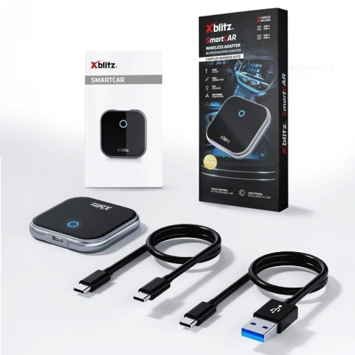 Bezprzewodowy adapter CarPlay/Android Auto...