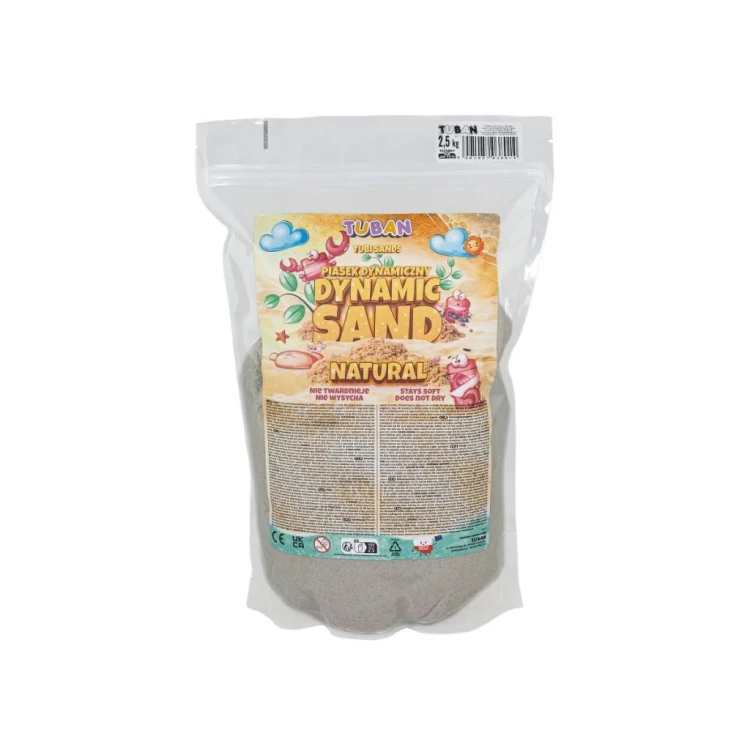 Piasek dynamiczny naturalny Doypack 2,5kg TUBAN