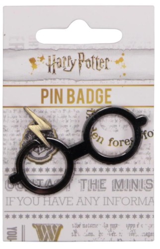 Harry Potter Przypinka metalowa - Okulary