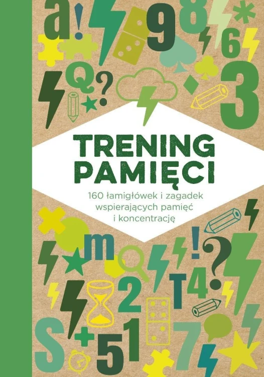 Trening pamięci 160 łamigłówek i zagadek...