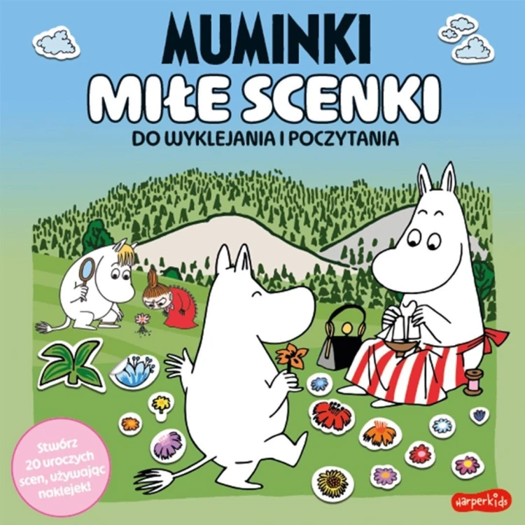 Muminki. Miłe scenki. Do wyklejania i poczytania