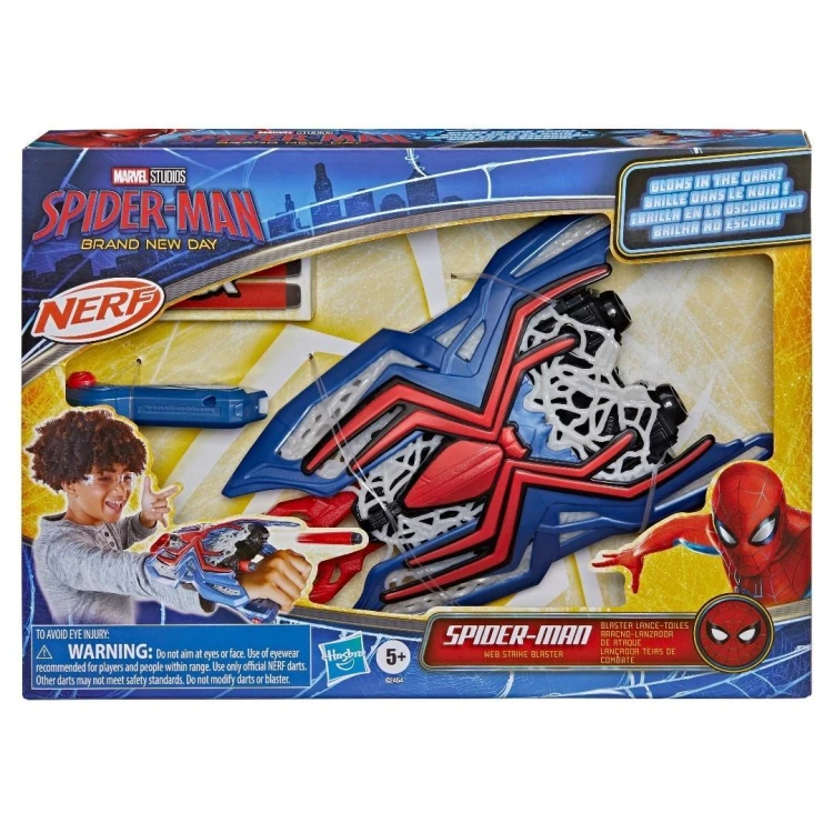 Spider-Man - Nerf wyrzutnia Web Strike, HASBRO