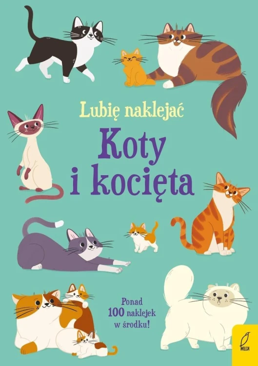 Lubię naklejać. Koty i kocięta, Caroline Young