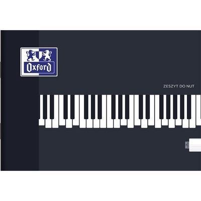 Zeszyt do nut A5/16K (10szt) OXFORD, Oxford