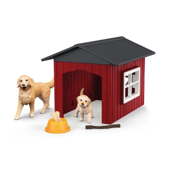Buda dla psa z golden retrieverem, SCHLEICH