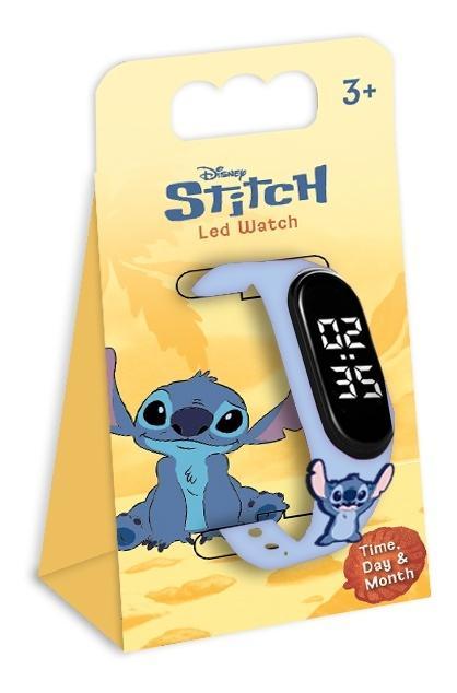 Zegarek LED Z Przypinką Stitch, Diakakis