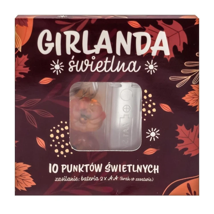Girlanda świetlna led dynie