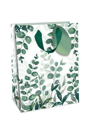 Torebka prezentowa L Eucalyptus - zielone liście