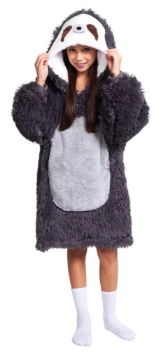 Bluza koc Oversize Leniwiec dla dziecka 7-12 lat