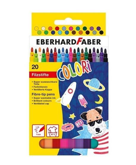Flamastry Colori 20 kolorów, Eberhard Faber