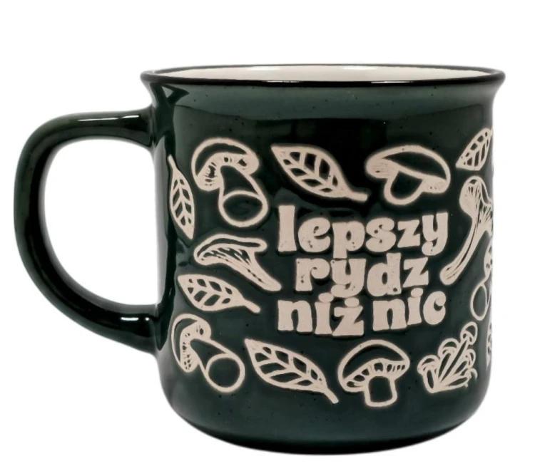 Kubek ceramiczny Lepszy rydz, MCD