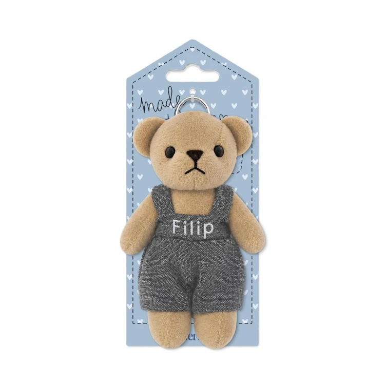 Brelok pluszowy miś - Filip, MCD