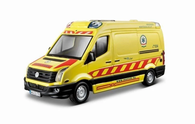 Volkswagen Crafter ambulans 1:50 BBURAGO, BBurago