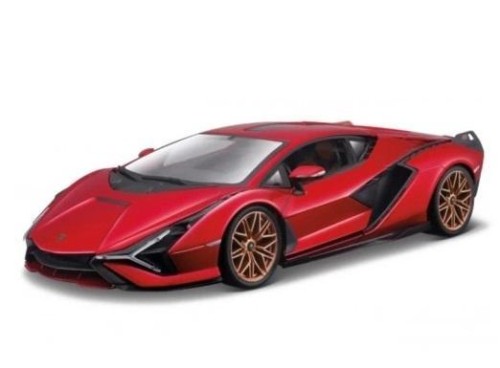 Lamborghini Sian FKP 37 red 1:24 BBURAGO, BBurago