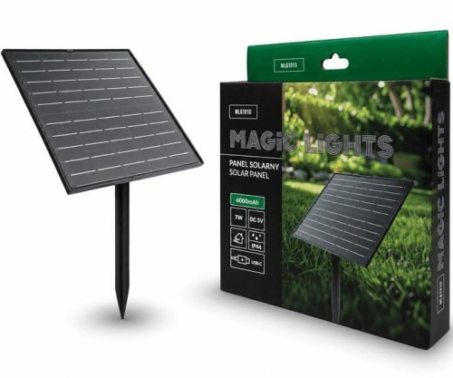 Magiczne lampki panel solarny 6000mAh 5V/7W USB