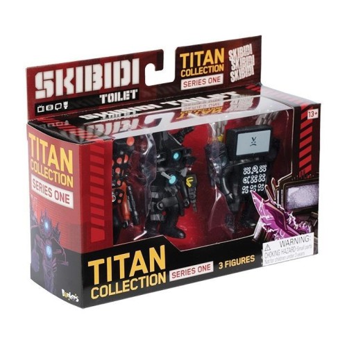 Skibidi Toilet - Titan Pack 3-pak, Cobi