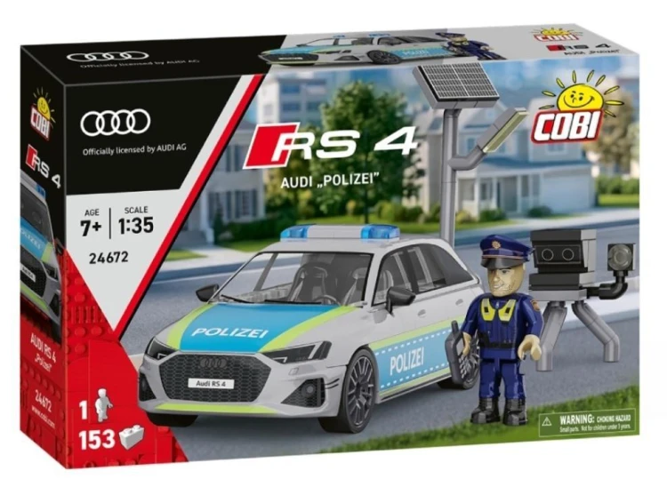 Audi RS4 Polizei, Cobi