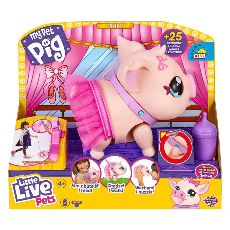 Little Live Pets. My Pet Pig Bella, Cobi