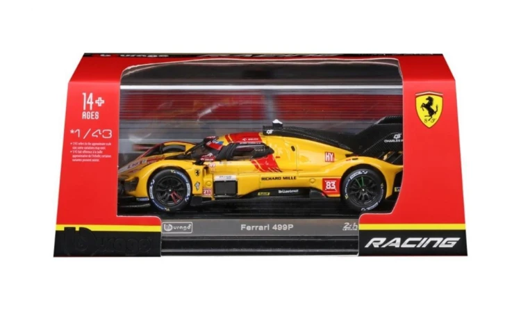 Ferrari Racing (With Plastic Stand&Hard Case) 1:43