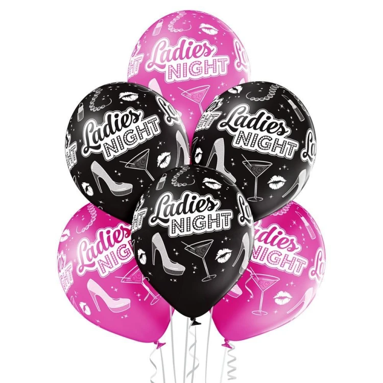 Balony Ladies Night 30cm 6szt