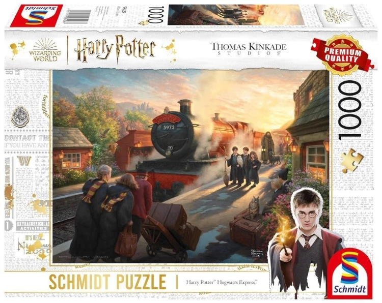 Puzzle PQ 1000 Thomas kinkade Harry Potter Hogwart